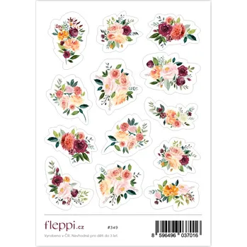 samolepka Fleppi Samolepky Květiny