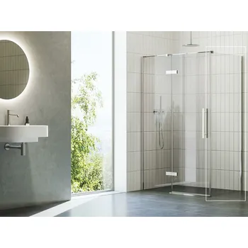 RAVAK Sprchový kout Ravak Cool! COSD2/COPS 120x80 rohový, chrom/transparent X0VVGCA00Z1;X9VV40A00Z1