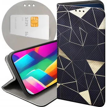 Pouzdro na mobilní telefon Flipové pouzdro Hello Case pro Xiaomi Redmi Note 11 Pro zlaté