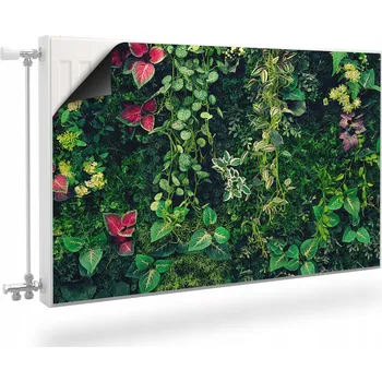 Obraz Magnetická podložka na radiátor, kryt na topení 110 x 60 cm zelená