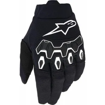 Moto rukavice Rukavice FULL BORE V2 YOUTH/KIDS, ALPINESTARS, dětské (černá/bílá) 2026 M