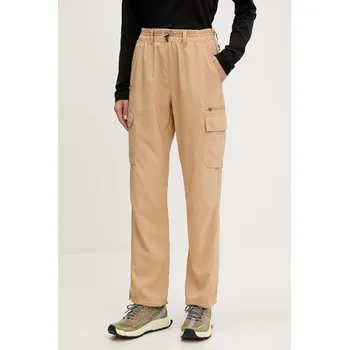 Dámské kalhoty Outdoorové kalhoty Columbia Skien Valley béžová barva, 2119143 08X, vel. L