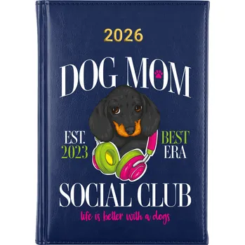 Kalendář Knižkový kalendář 2026 A5 Cute Cups vícebarevný