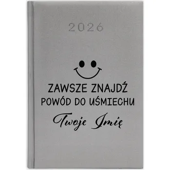 Kalendář Knižní kalendář 2026 A5 FunnyCase stříbrný