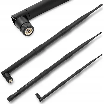 Masážní přístroj WiFi Anténa Qoltec 9dBi RP-SMA 2.4GHz pro router a síťovou kartu