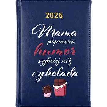 Kalendář Knižkový kalendář 2026 A5 Cute Cups vícebarevný