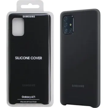 Pouzdro na mobilní telefon Zadní Kryt Samsung pro Samsung Galaxy A71 černý