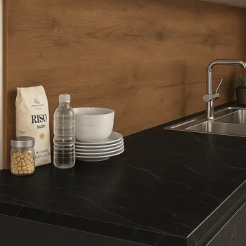 Kuchyňská pracovní deska Pfleiderer Zástěna Dub Lancelot hnedý / R20027 RT 2050 x 600 mm