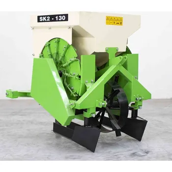 Příslušenství pro zahradní traktor Šálek s.r.o. | Dvouřádkový sazeč brambor ŠÁLEK SK2-130