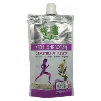 Tělový krém SÍLA KARPAT: Diclomed tělový krém s omanem 100ml M233