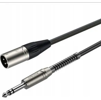 Audio kabel Kabel XLR – jack 6,3 mm Roxtone SMXJ260L3 3 m