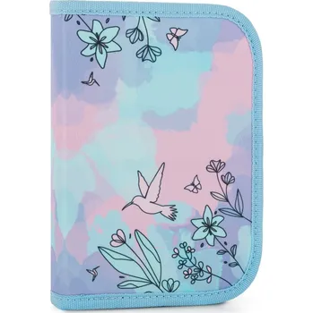 Penál Oxybag Penál 1 p. 2 chlopně, prázdný Kolibřík fialový