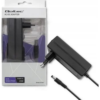IP kamera Qoltec Zásuvkový napájecí adaptér 25W 5V 5A 5.5*2.1