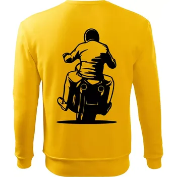 Pánská mikina Motorkář na zádech - chopper - Mikina Essential pánská - S ( Žlutá )