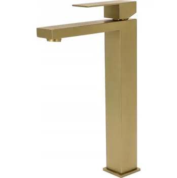 Vodovodní baterie Stojánková umyvadlová baterie Rustikální Úchyty zlatá