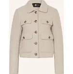 Luisa Cerano Dámská Bunda Hranatého Střihu, světle šedá, 38