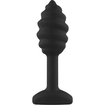 Anální kolík ToyJoy Anal Play Swirl Anal Plug Black