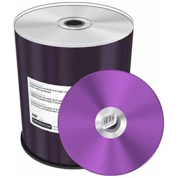 Optické médium MediaRange MediaRange DVD+R 4,7GB 100ks 16x stříbrný celoplošný tisk