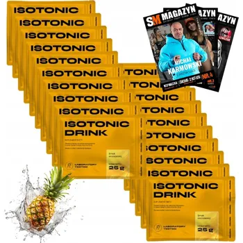 Iontový nápoj Isotonic prášek nowmax 20x nowmax Izotonický nápoj 25 g ANANAS ananasová příchuť 500 g 20 ks