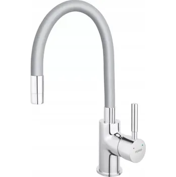 Vodovodní baterie Kuchyňská baterie stojánková Ferro, stříbrná / šedá