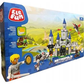 ostatní stavebnice Velká sada Stavebnice Elefun Zámek dobrodružství 749 dílů