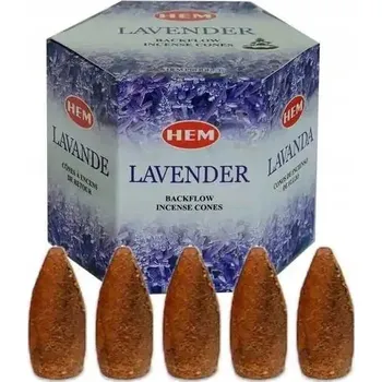 Vonná tyčinka ZPĚTNÉ KADIDLO Levandule HEM 40 ks