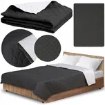 Přehoz EDANTI z mikrovlákna 220 cm x 240 cm černý