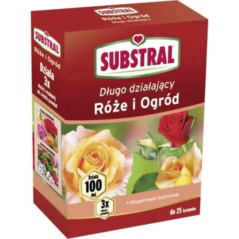 Hnojivo Dlouhodobé hnojivo na růže s účinkem 100 dní 1 kg Substral