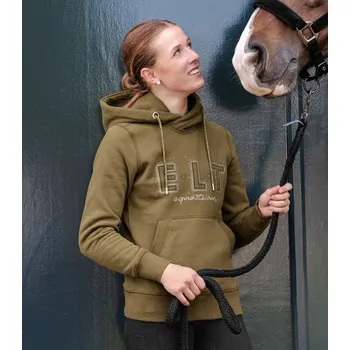 Jezdecká mikina Dámská mikina ELT Rio khaki M