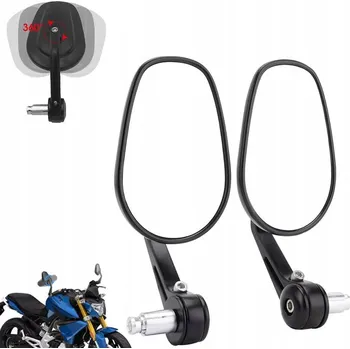 Zrcátko pro motocykl HD ŠIROKOÚHLÉ ZPĚTNÉ ZRCÁTKO, ZRCÁTKO NA KOLO, MOTOCYKL