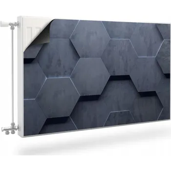 Obraz MAGNETICKÁ Podložka Dekorace Šestiúhelníky Beton 3D 100x60