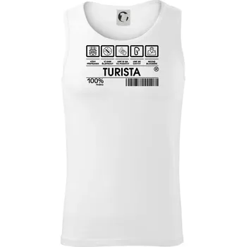 Čárový Kód Turista - Tílko pánské Core - S ( Bílá )
