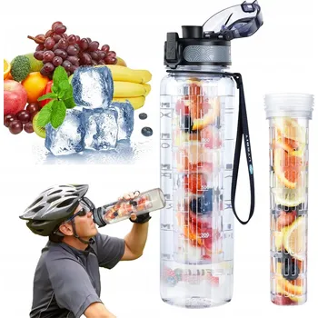 SPORTOVNÍ LÁHEV 1L LÁHEV NA VODU S VELKÝM OBJEMEM + FILTRAČNÍ VLOŽKA