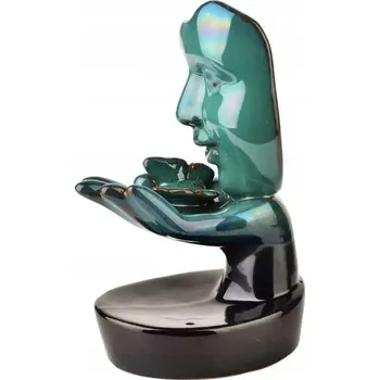 Aroma lampa Elegantní keramický aromalampa BACKFLOW 8x9,5x17 cm