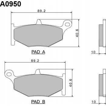 Brzdová destička NISSIN 2024/10 BRZDOVÉ DESTIČKY KH419 PREMIUM SEMI-METALICKÉ (SINTETROVANÉ KOVOVÉ)