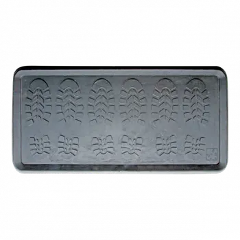 Rohožka Rohožka s motivem otisku boty, Esschert Design, gumová, délka 80 cm