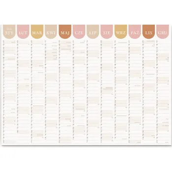 Obraz Nástěnný plánovač - Kalendář Polské svátky, Neděle s prodejem 50x70