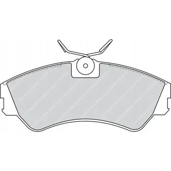 Brzdová destička Brzdové destičky přední FERODO 785