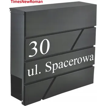 Poštovní schránka Poštovní schránka s novinami KHL, černá