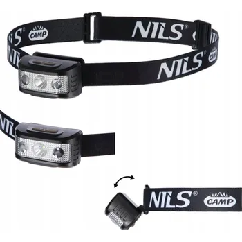 Stojací lampa Akumulátorová LED lampa Nils Camp 0 W, USB nabíjení, voděodolná