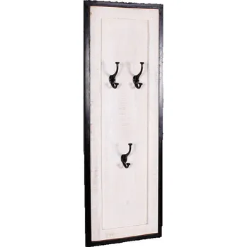 Věšák Bílý věšák z masivu mango White Rocco