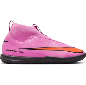 Míčový sport Nike Mercuial Superfly 10 Academy Juniors Indoor Football Boots Pink/Black 5.5 (38.5)