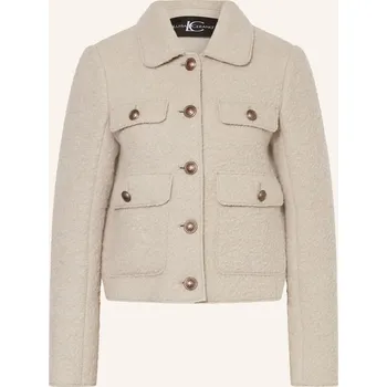 Dámský blejzr Luisa Cerano Dámská Bunda Hranatého Střihu, světle šedá, 42