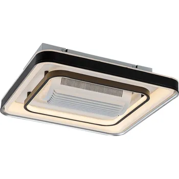 Rabalux 98071341 LED ventilátor s osvětlením Aireon | 50W integrovaný LED zdroj | 2200lm | 3000+4000+6500K + Philips 8719514257566 LED žárovka 1x8W-60W | E27 | 806lm | 2700K
