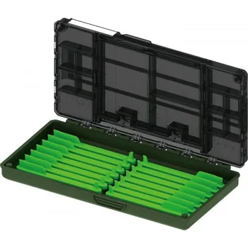 Pouzdro na rybářské vybavení Haldorádó Feeder Box – Krabička na feederové drobnosti a návazce s magnetickými lištami