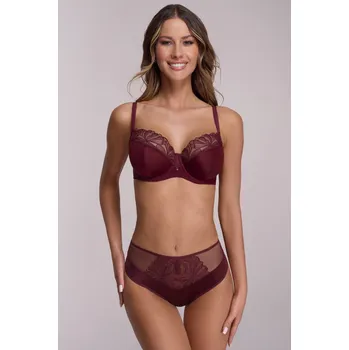 Podprsenka PODPRSENKA AV 2196 SEMI SOFT WINE MAXI VÍNO 80J