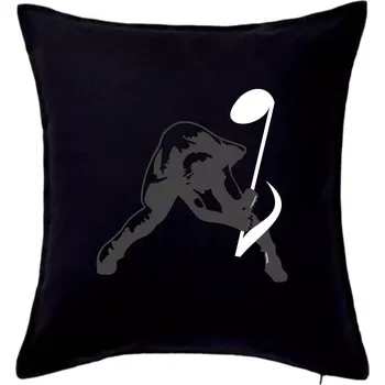 Polštář Breaking Noise - Polštář 50x50 - 50x50 - Pouze potah ( Černá )