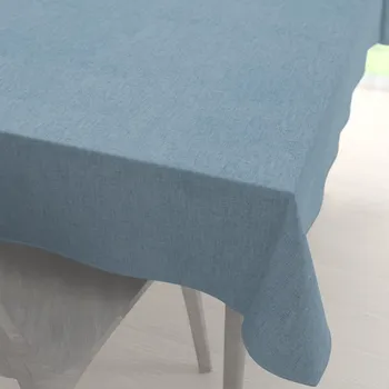 ubrus Dekorační obdélníkový ubrus BKW-210 Světle modrý žíhaný 50x100 cm