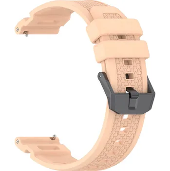 Řemínek na hodinky Silikonový řemínek Ricardo 24mm (pro Garmin Venu X1), béžový, Quick Release
