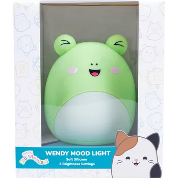 plyšák Squishmallows FIZZ Dekorativní osvětlení - Žába Wendy